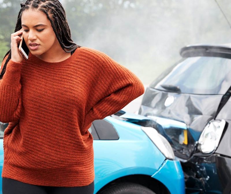 car accidents in North Carolina - rear ended and uninsured
