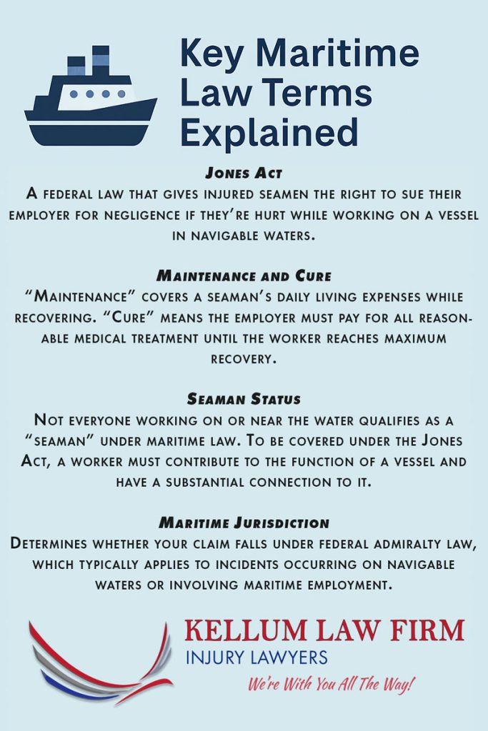 Maritime terms explained | Kellum Law Firm Maritime terms explained